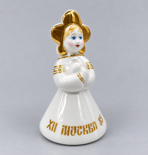 Фарфоровая статуэтка «Катюша с голубем», Вербилки